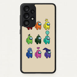Among Gaming characters  - Among Us Phone Case for Galaxy A33