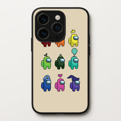Among Gaming characters  - Among Us Phone Case for iPhone 15 Pro