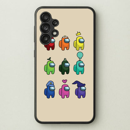 Among Gaming characters  - Among Us Phone Case for Galaxy A13