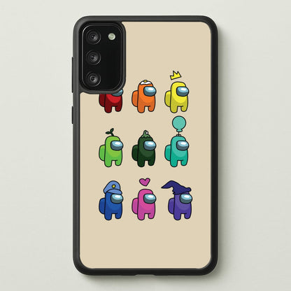 Among Gaming characters  - Among Us Phone Case for Galaxy A41