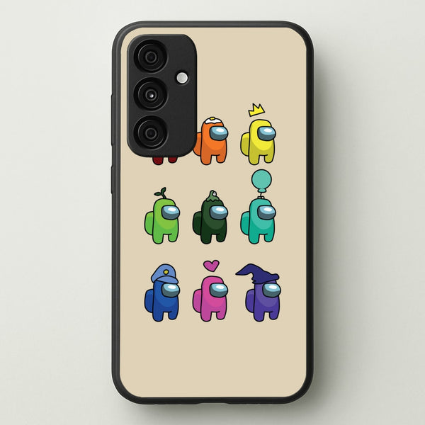Among Gaming characters  - Among Us Phone Case for Galaxy A35