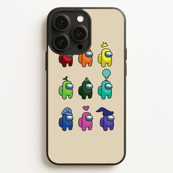Among Gaming characters  - Among Us Phone Case for iPhone 12 Pro Max