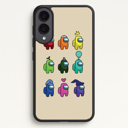 Among Gaming characters  - Among Us Phone Case for Galaxy S25 Edge