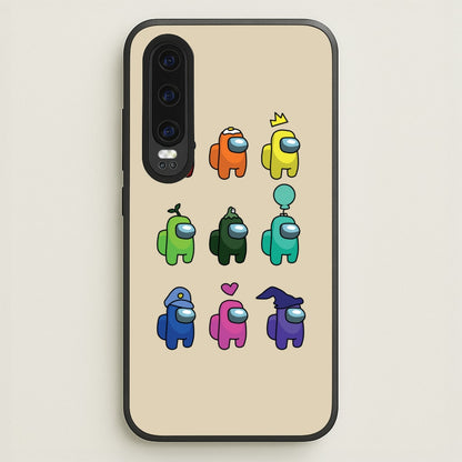Among Gaming characters  - Among Us Phone Case for Huawei P30