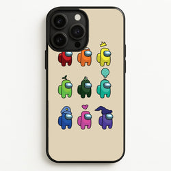 Among Gaming characters  - Among Us Phone Case for iPhone 13 Pro Max