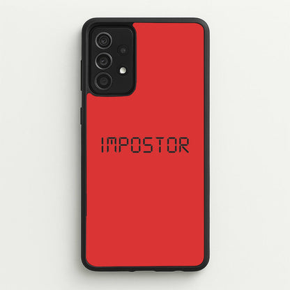 Imposter - Among Us  - Among Us Phone Case for Galaxy A52 / A52s