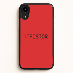 Imposter - Among Us  - Among Us Phone Case for iPhone XR