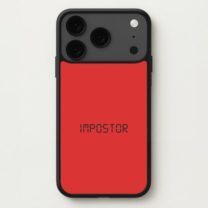 Imposter - Among Us Phone Case for iPhone 17 Pro