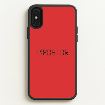 Imposter - Among Us  - Among Us Phone Case for iPhone XS Max