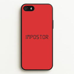 Imposter - Among Us  - Among Us Phone Case for iPhone 5 / 5s / SE 2016