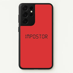 Imposter - Among Us  - Among Us Phone Case for Galaxy S21 Ultra