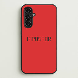 Imposter - Among Us  - Among Us Phone Case for Galaxy A16