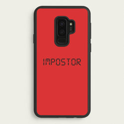 Imposter - Among Us  - Among Us Phone Case for Galaxy S9 Plus