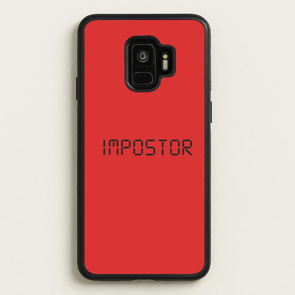 Imposter - Among Us  - Among Us Phone Case for Galaxy S9