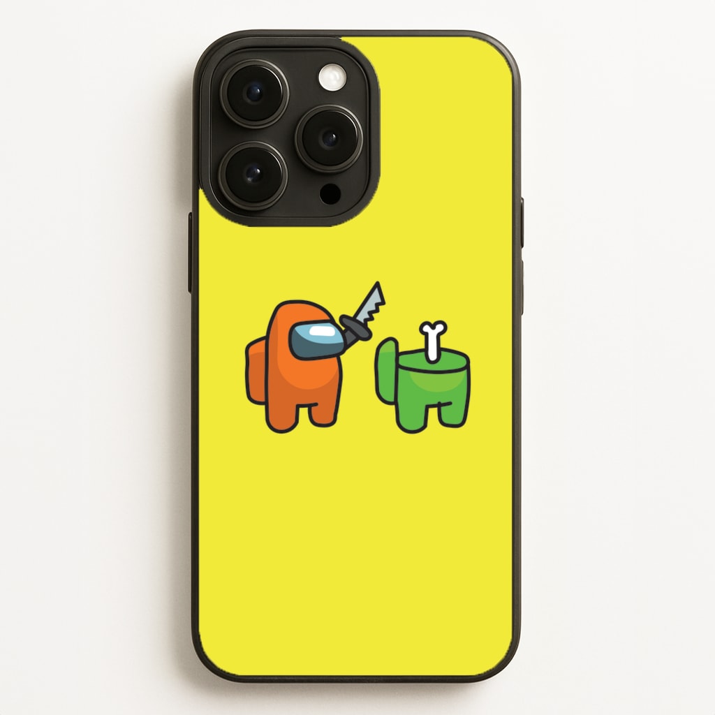 Among Gaming Killed Phone Case