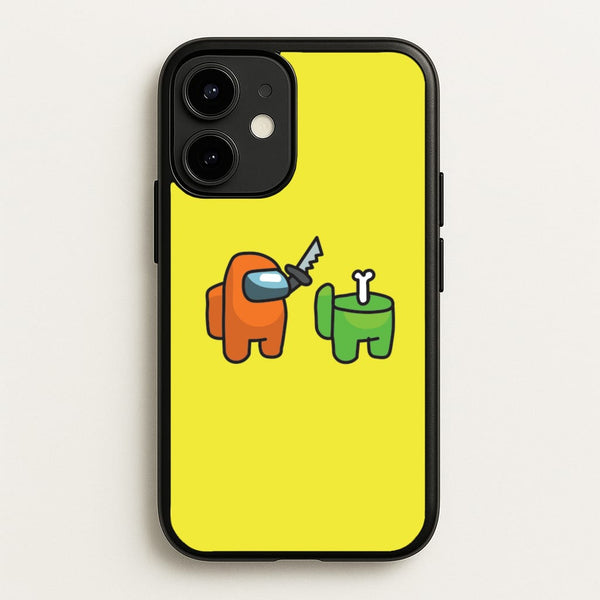 Among Gaming Killed  - Among Us Phone Case for iPhone 12 / 12 Pro
