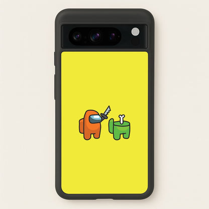 Among Gaming Killed  - Among Us Phone Case for Google Pixel 8 Pro