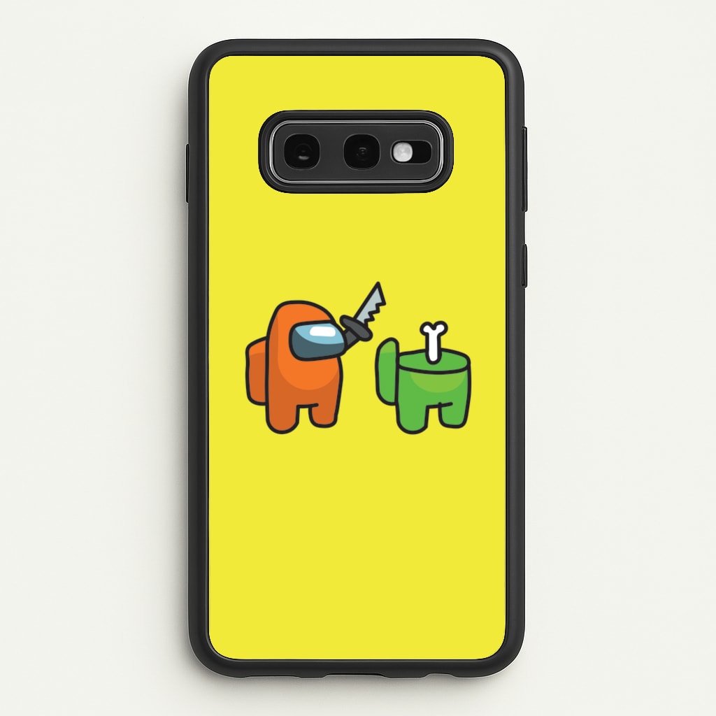 Among Gaming Killed  - Among Us Phone Case for Galaxy S10e