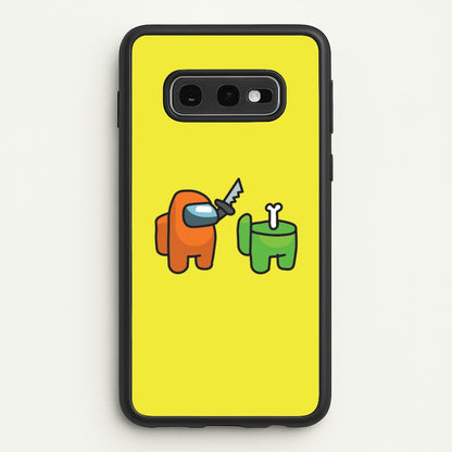 Among Gaming Killed  - Among Us Phone Case for Galaxy S10e