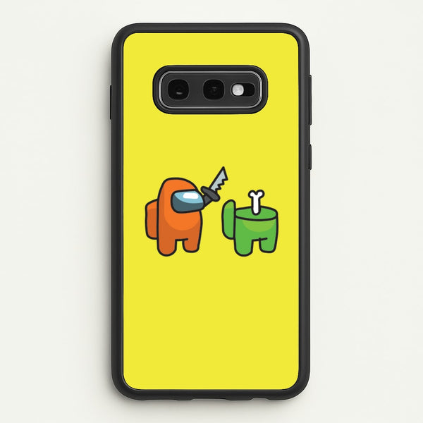 Among Gaming Killed  - Among Us Phone Case for Galaxy S10e