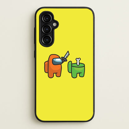 Among Gaming Killed  - Among Us Phone Case for Galaxy A54