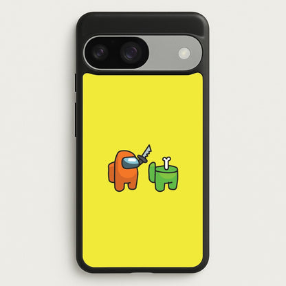 Among Gaming Killed  - Among Us Phone Case for Google Pixel 9 / 9 Pro