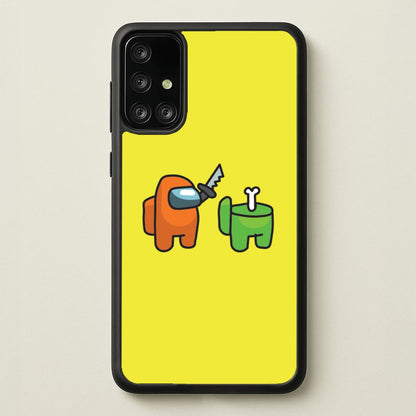 Among Gaming Killed  - Among Us Phone Case for Galaxy A71
