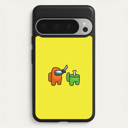 Among Gaming Killed  - Among Us Phone Case for Google Pixel 9 Pro XL