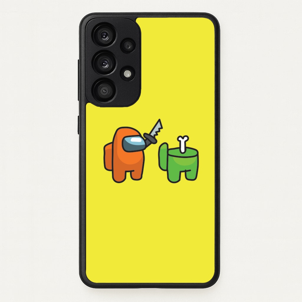 Among Gaming Killed  - Among Us Phone Case for Galaxy A53