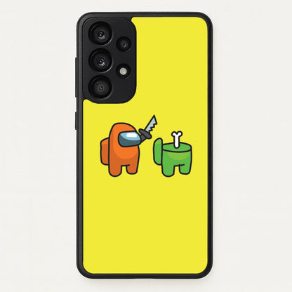 Among Gaming Killed  - Among Us Phone Case for Galaxy A53