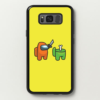 Among Gaming Killed  - Among Us Phone Case for Galaxy S8 Plus