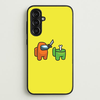 Among Gaming Killed  - Among Us Phone Case for Galaxy A16