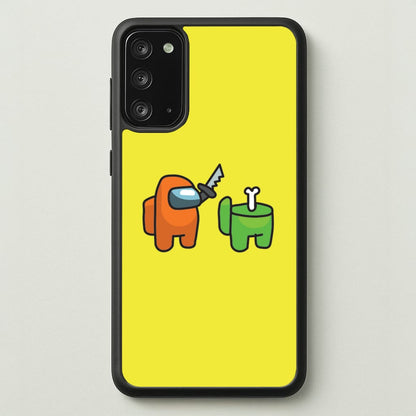 Among Gaming Killed  - Among Us Phone Case for Galaxy Note 20