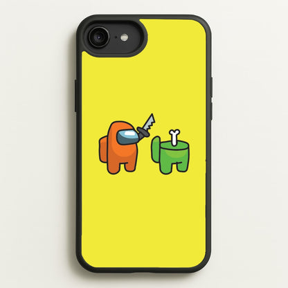 Among Gaming Killed  - Among Us Phone Case for iPhone 6 Plus / 7 Plus / 8 Plus