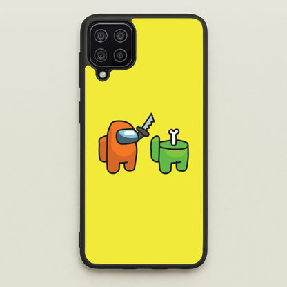 Among Gaming Killed  - Among Us Phone Case for Galaxy A12