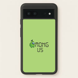 Among Gaming - Green  - Among Us Phone Case for Google Pixel 7