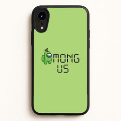 Among Gaming - Green  - Among Us Phone Case for iPhone XR