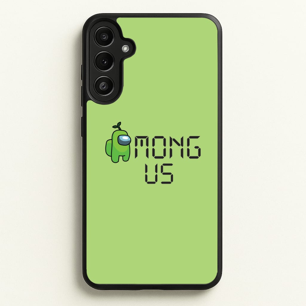 Among Gaming - Green  - Among Us Phone Case for Galaxy A34