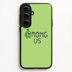 Among Gaming - Green  - Among Us Phone Case for Galaxy A56