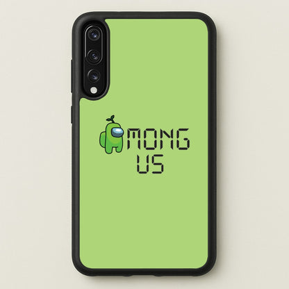 Among Gaming - Green  - Among Us Phone Case for Huawei P20 Pro