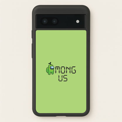Among Gaming - Green  - Among Us Phone Case for Google Pixel 7a