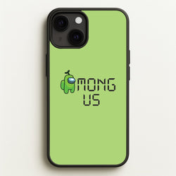 Among Gaming - Green  - Among Us Phone Case for iPhone 13