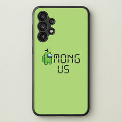Among Gaming - Green  - Among Us Phone Case for Galaxy A13