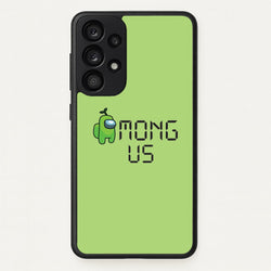 Among Gaming - Green  - Among Us Phone Case for Galaxy A33
