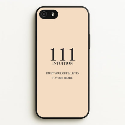 111 - Angel Numbers  - Angel Numbers Phone Case for iPhone 5 / 5s / SE 2016