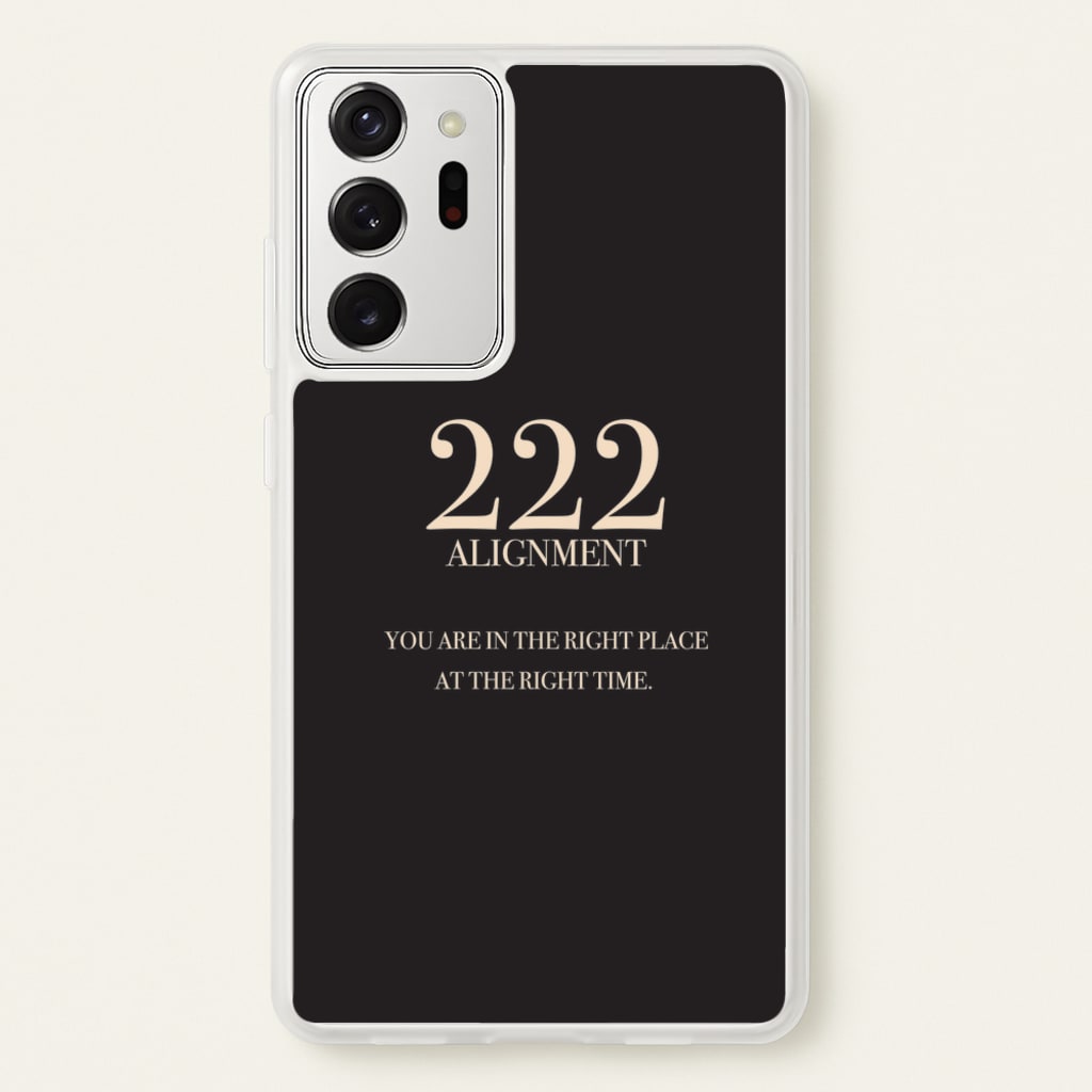 222 - Angel Numbers  - Angel Numbers Phone Case for Galaxy Note 20 Ultra