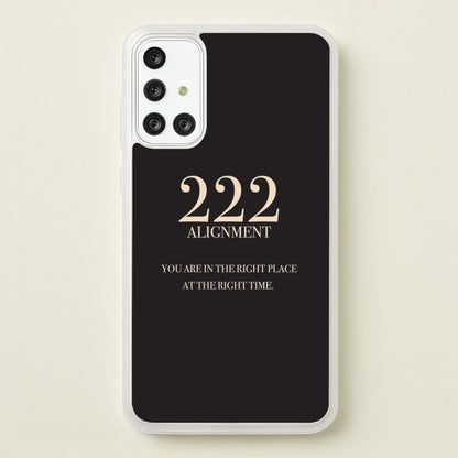 222 - Angel Numbers  - Angel Numbers Phone Case for Galaxy A71