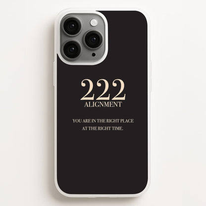222 - Angel Numbers  - Angel Numbers Phone Case for iPhone 11 Pro