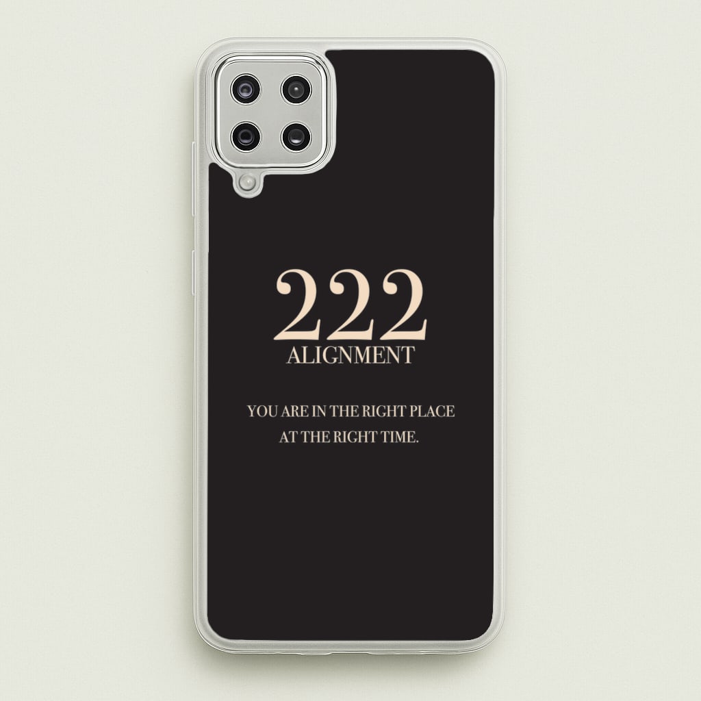 222 - Angel Numbers  - Angel Numbers Phone Case for Galaxy A12
