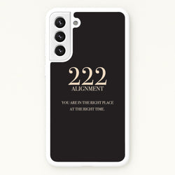 222 - Angel Numbers  - Angel Numbers Phone Case for Galaxy S22 Plus